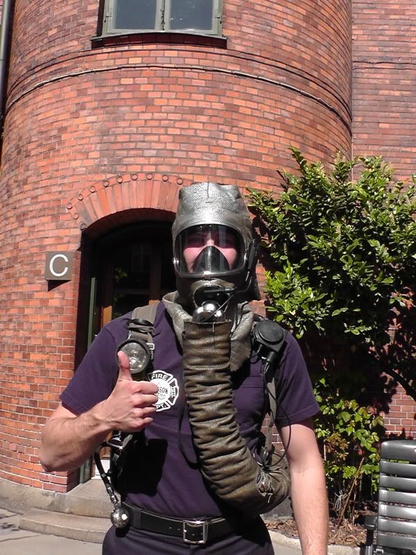 Flames In The Smoke CFD Smoke Divers SCBA (air pack)